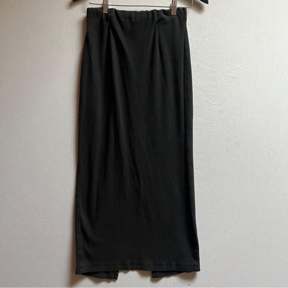 Vintage Oro Interpreta Made in Italy Black Maxi Skirt Size 26
